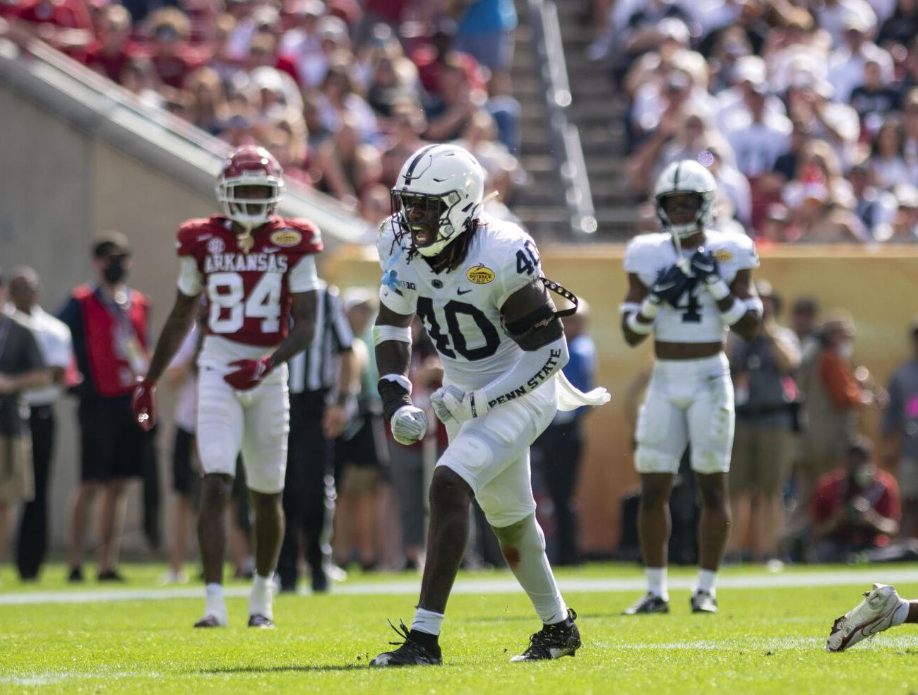 Outback Bowl 2022, Luketa (40) celebration